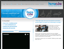 Tablet Screenshot of humacuba.com
